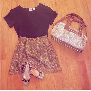 J. Crew Sequin Mini Skirt